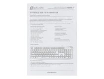 Клавиатура OKLICK 90MV2 Black  USB 104КЛ 1185967 