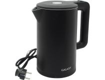 Galaxy GL0323 Black Электрочайник (1.7л, 2000Вт, двойные стенки)