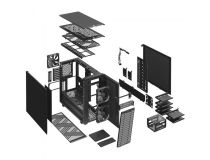 Bigtower Fractal Design FD-C-DEF7X-03 Define 7XL Black TG Dark Tint E-ATX без БП, с окном