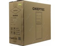 Miditower Chieftec CG-04B-OP Black ATX без БП