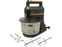 Kitfort KT-1369 Миксер стационарный/ручной (400W, стальная вращающаяся чаша 3.5л, 5ск+имп.режим)