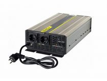 Инвертор KV-PU2000.12 (12В/220В, чистый синус, ИБП, 2000W)