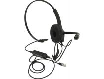 Наушник с микрофоном Accutone WM610RJU универсальная гарнитура для тел. Аппарата (RJ9 4P4C)