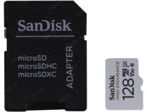 SanDisk SDSQQNR-128G-GN6IA microSDXC Memory Card 128Gb UHS-I U3 V30 + microSD-- SD Adapter