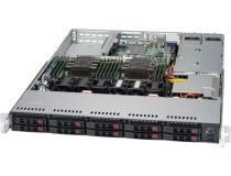 Server Case SuperMicro CSE-116AC2-R706WB2 Black 10xHotSwap SAS/SATA, E-ATX(WIO) 750W HS 1U RM
