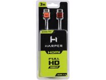 HARPER DCHM-793 Кабель HDMI to HDMI (19M -19M) 3м ver1.4