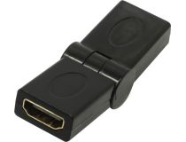 Адаптер HDMI to HDMI (19F -19F) поворачивающийся на 180 градусов