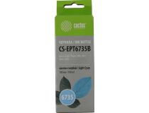 Чернила Cactus CS-EPT6735B Light-Cyan для Epson L800/801/810/850 (100мл)