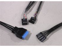 Miditower Aerocool Flo Saturn FRGB-G-BK-V1 Black ATX без БП, с окном