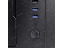 Miditower Aerocool Flo Saturn FRGB-G-BK-V1 Black ATX без БП, с окном