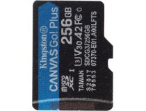 Kingston SDCG3/256GBSP microSDXC Memory Card 256Gb A2 V30 UHS-I U3