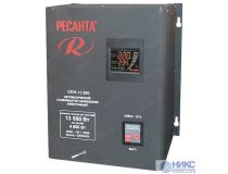 Стабилизатор напряжения Ресанта СПН-13500 электронный однофазный серый