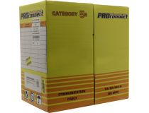 Кабель UTP 4 пары кат.5e бухта 305м  PROconnect  01-0043-3 