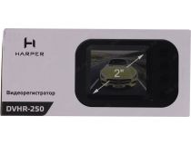 HARPER DVHR-250 (1280х720, 120°, LCD2 IPS, G-sens, microSDHC, USB, мик, Li-Ion)