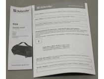 Колонка Defender G24 (10W, FM, USB, microSD, BT, Li-Ion) 65124 