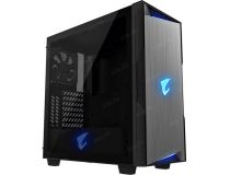 Miditower GIGABYTE C300GLASS GB-AC300G ATX без БП, с окном