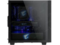 Miditower GIGABYTE C300GLASS GB-AC300G ATX без БП, с окном