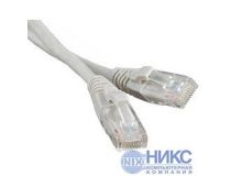 Hyperline PC-LPM-UTP-RJ45-RJ45-C5e-5M-LSZH-GY Patch Cord UTP кат.5e LSZH, 5м, серый 