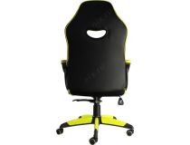  7028514 Кресло игровое Chairman game 16 экопремиум чёрный/жёлтый