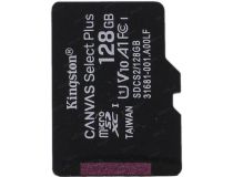 Kingston SDCS2/128GBSP microSDXC Memory Card 128Gb A1 UHS-I U1