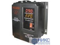 63/6/23 Стабилизатор напряжения Ресанта СПН-900 электронный однофазный черный