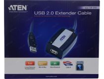 ATEN UE-250 Кабель удлинительный активный USB 2.0 A-- A 5м