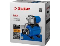  NEW   НАС-М3-1200 Станция насосная ЗУБР МАСТЕР М3, 1200 Вт, 63 л/мин, напор 46 м, бак 20 л
