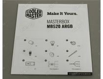 Miditower Cooler Master MCB-B520-KGNN-RGA MasterBox MB520 ARGB Black ATX без БП, с окном