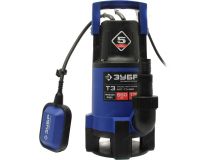 ЗУБР Профессионал НПГ-Т3-550 Насос погружной для грязной воды(550Вт, 170л/мин, 7м, шнур 10м)