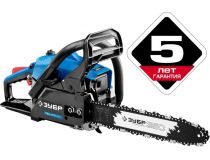  NEW   ПБЦ-370 35П Пила цепная бензиновая, ЗУБР Профессионал, 37 см3 (1,2 кВт), шина 35 см, 10800 об/мин