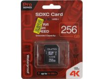 Qumo QM256GSDXC10U1 SDXC Memory Card 256Gb Class10 UHS-I U1