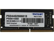 Patriot PSD44G266681S DDR4 SODIMM 4Gb PC4-21300 CL19