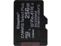 Kingston SDCS2/256GBSP microSDXC Memory Card 256Gb A1 V30 UHS-I U3 Class10