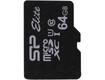 Silicon Power SP064GBSTXBU1V10 microSDXC Memory Card 64Gb Class10