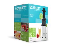 Соковыжималка шнековая Scarlett SC-JE50S55 белый