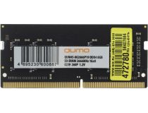 QUMO QUM4S-8G2666P19 DDR4 SODIMM 8Gb  PC4-21300  CL19 (for NoteBook)