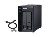 QNAP DAS TR-002 (2x3.5 /2.5 HotSwap SATA, RAID 0/1, USB3.0)