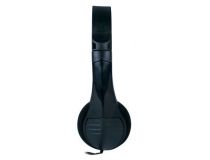 Наушники с микрофоном OKLICK HS-M150 Black  (шнур 2.2м)  428963 