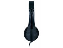 Наушники с микрофоном OKLICK HS-M150 Black  (шнур 2.2м)  428963 