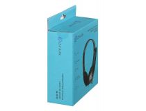 Наушники с микрофоном OKLICK HS-M150 Black  (шнур 2.2м)  428963 