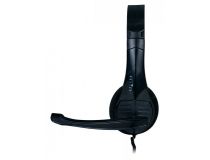 Наушники с микрофоном OKLICK HS-M150 Black  (шнур 2.2м)  428963 