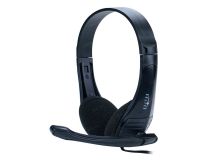 Наушники с микрофоном OKLICK HS-M150 Black  (шнур 2.2м)  428963 