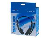 Наушники с микрофоном OKLICK HS-M150 Black  (шнур 2.2м)  428963 