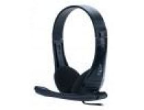 Наушники с микрофоном OKLICK HS-M150 Black  (шнур 2.2м)  428963 