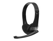 Наушники с микрофоном OKLICK HS-M150 Black  (шнур 2.2м)  428963 