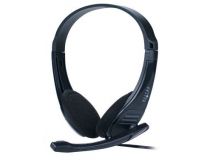 Наушники с микрофоном OKLICK HS-M150 Black  (шнур 2.2м)  428963 