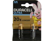 Duracell ULTRA MX1500-2 (LR6) Size AA, 1.5V,щелочной (alkaline)  уп. 2 шт 