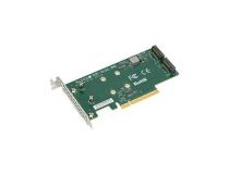 SuperMicro AOC-SLG3-2M2-O PCI-E, 2-port M.2 NVME 2260/2280/22110