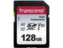 Transcend TS128GSDC330S SDXC Memory Card 128Gb UHS-I U3 V30