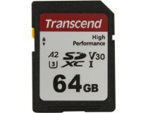 Transcend TS64GSDC330S SDXC 64Gb UHS-I U3 V30